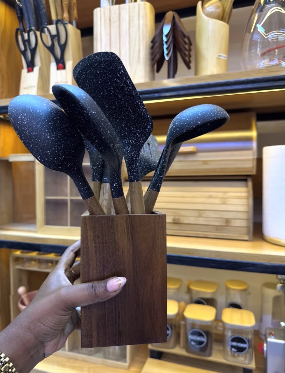 silicone cooking set