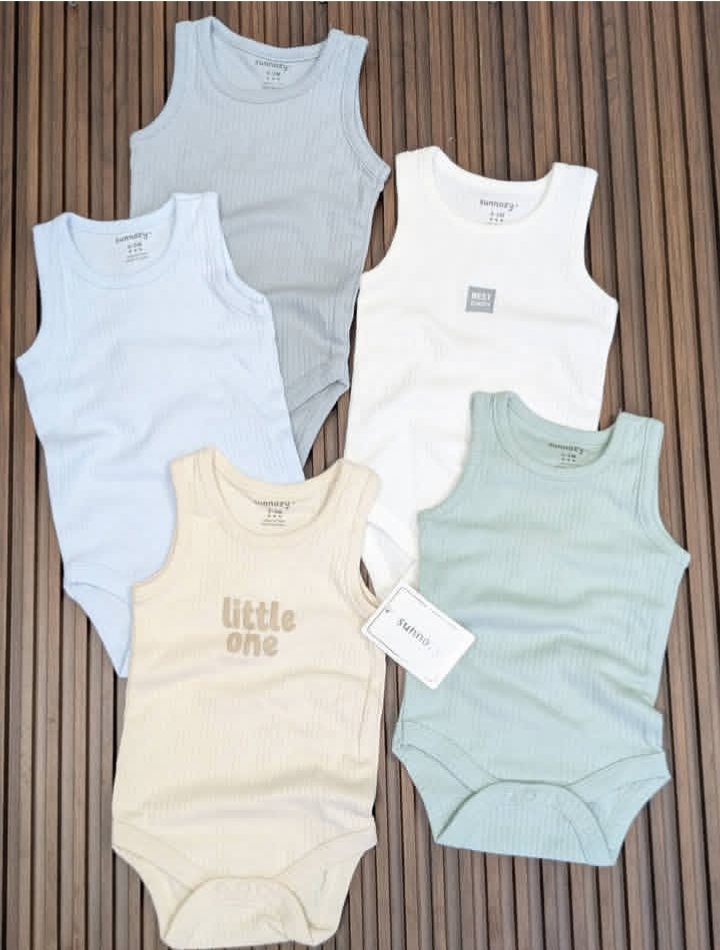 Baby vest bodysuit 5 Pcs