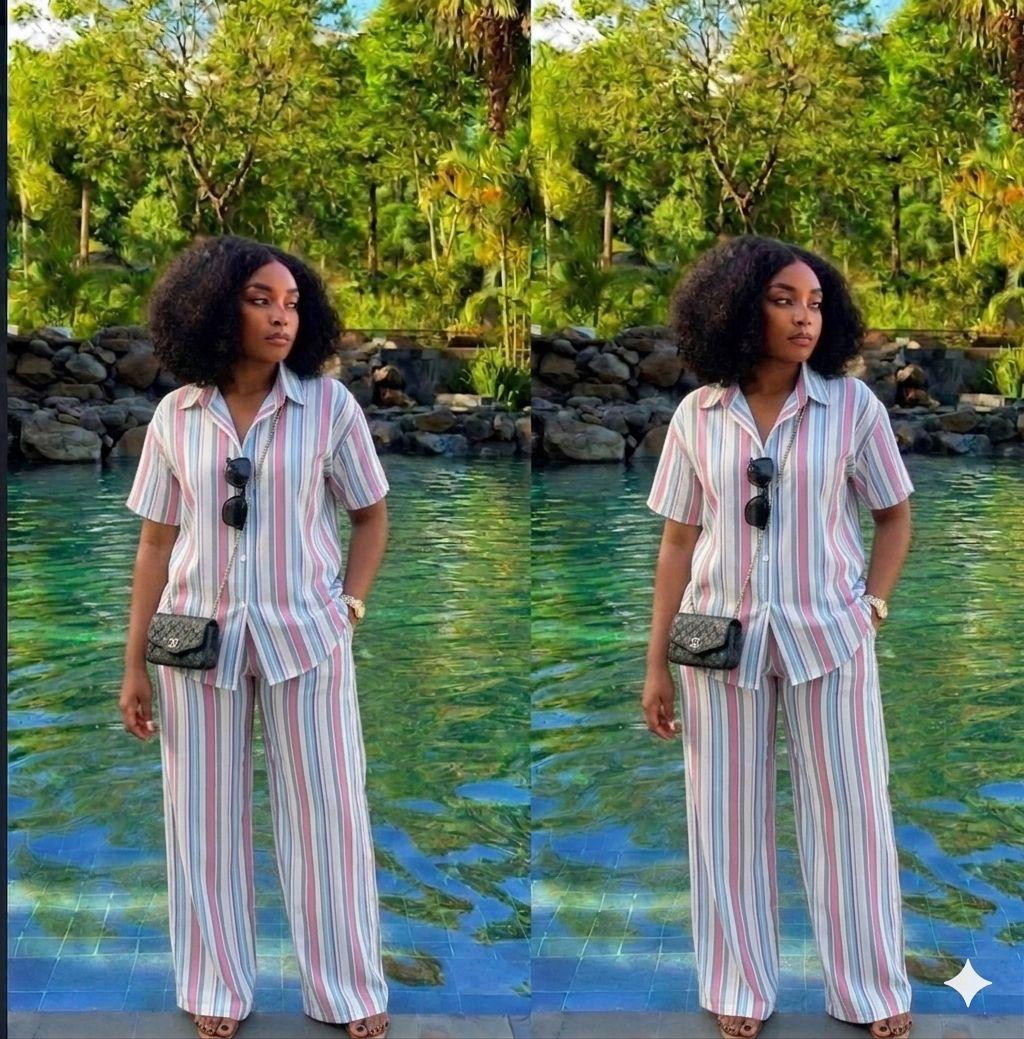 Red stripes fit