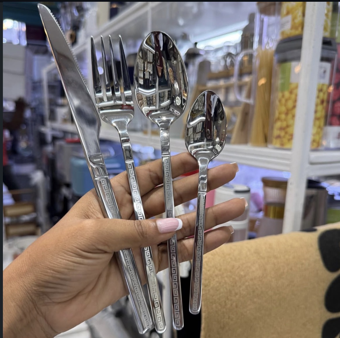 silver spoon set