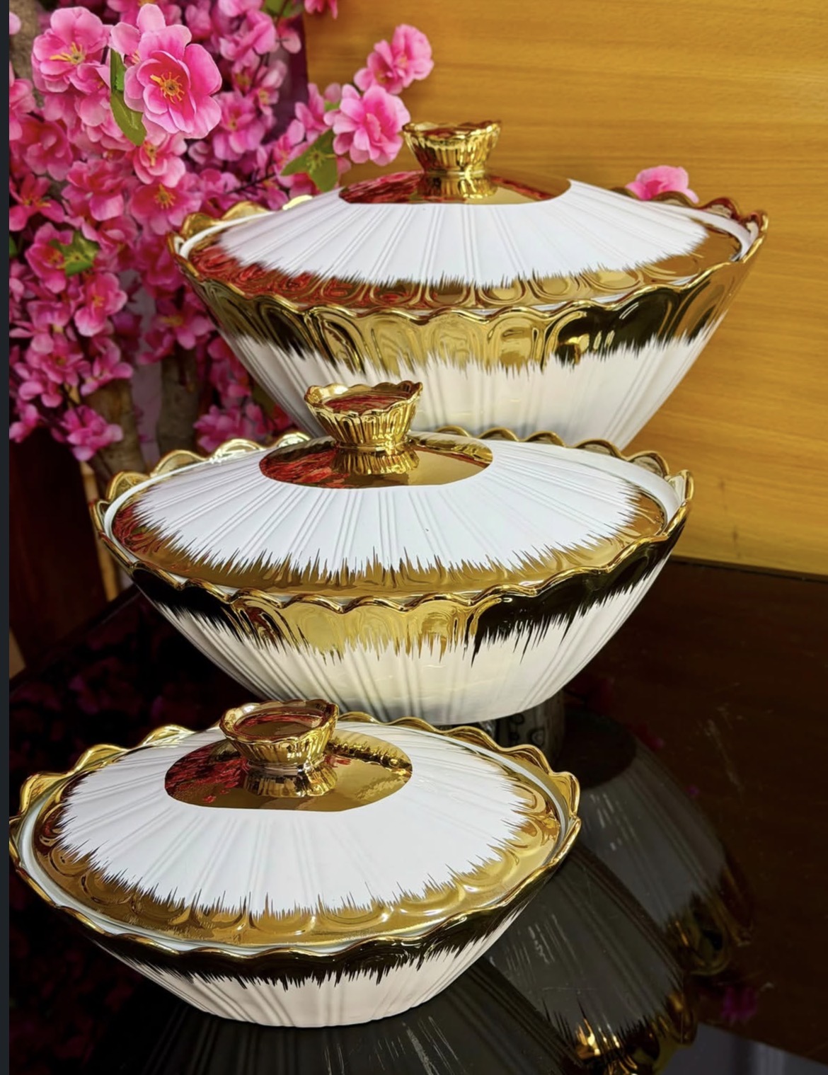 bigger white gold bowl