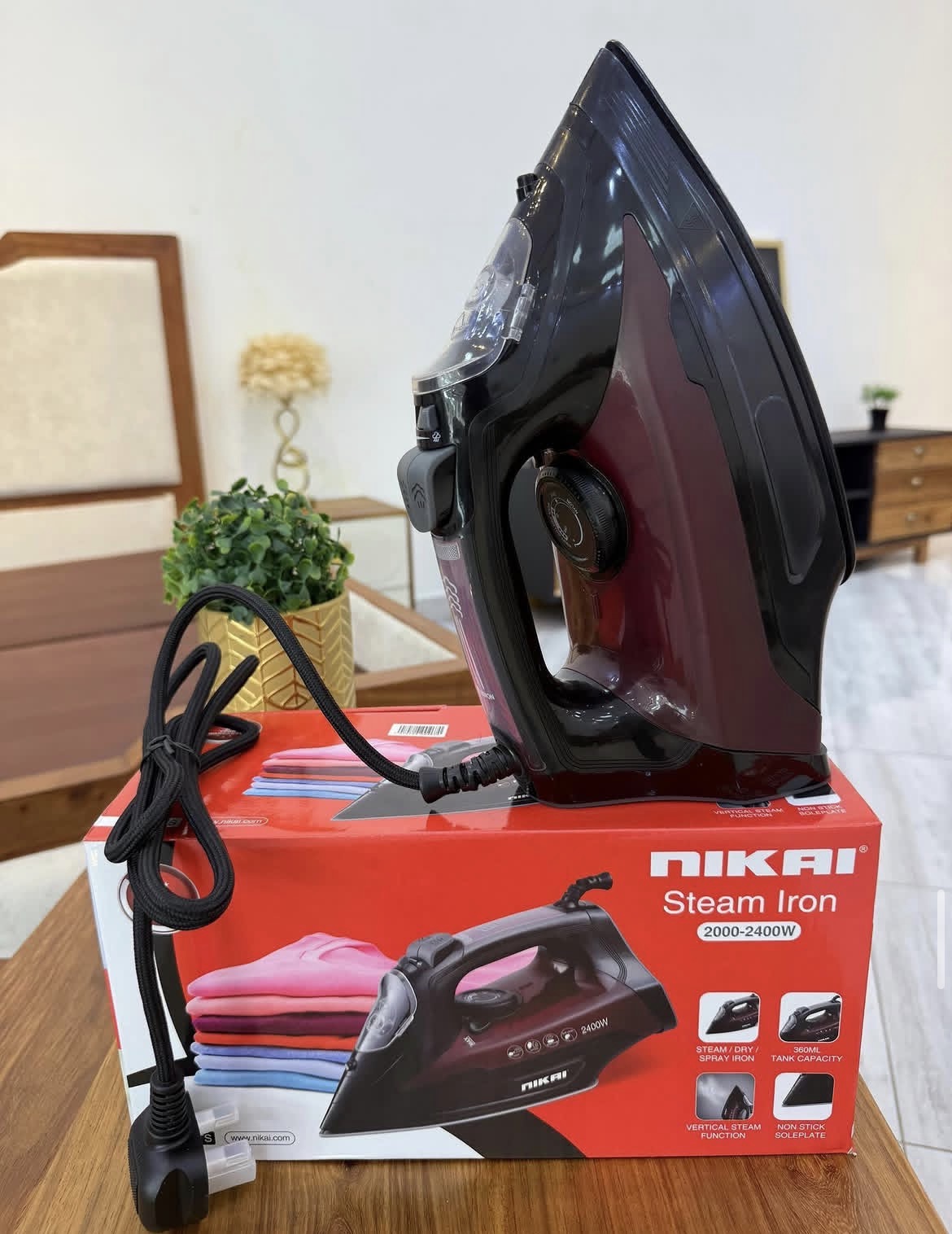nikai steam iron