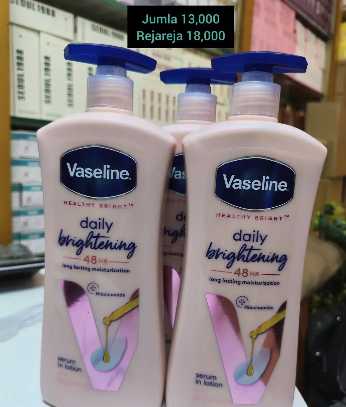 Vaseline daily brightening