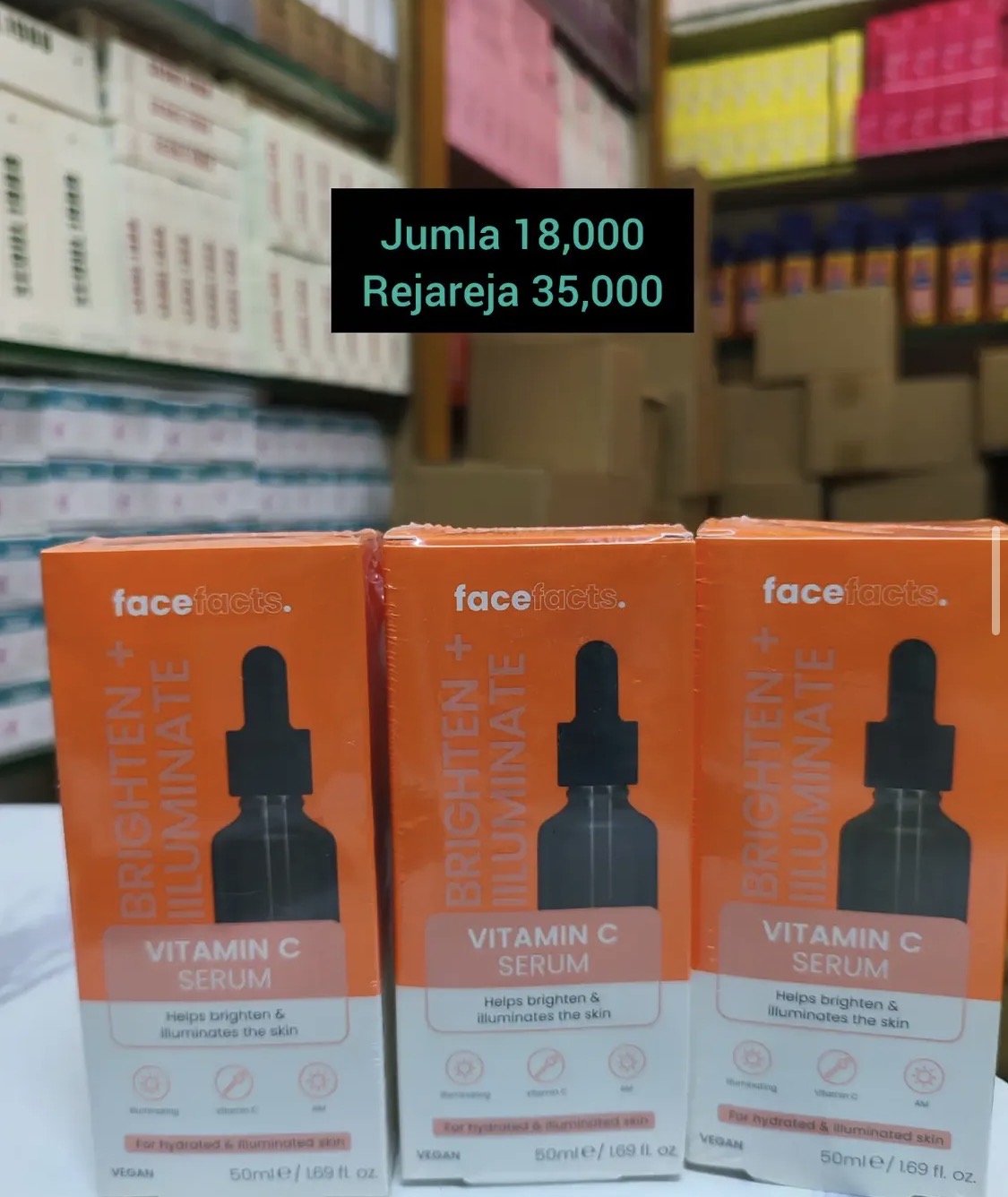 Face facts firm serum