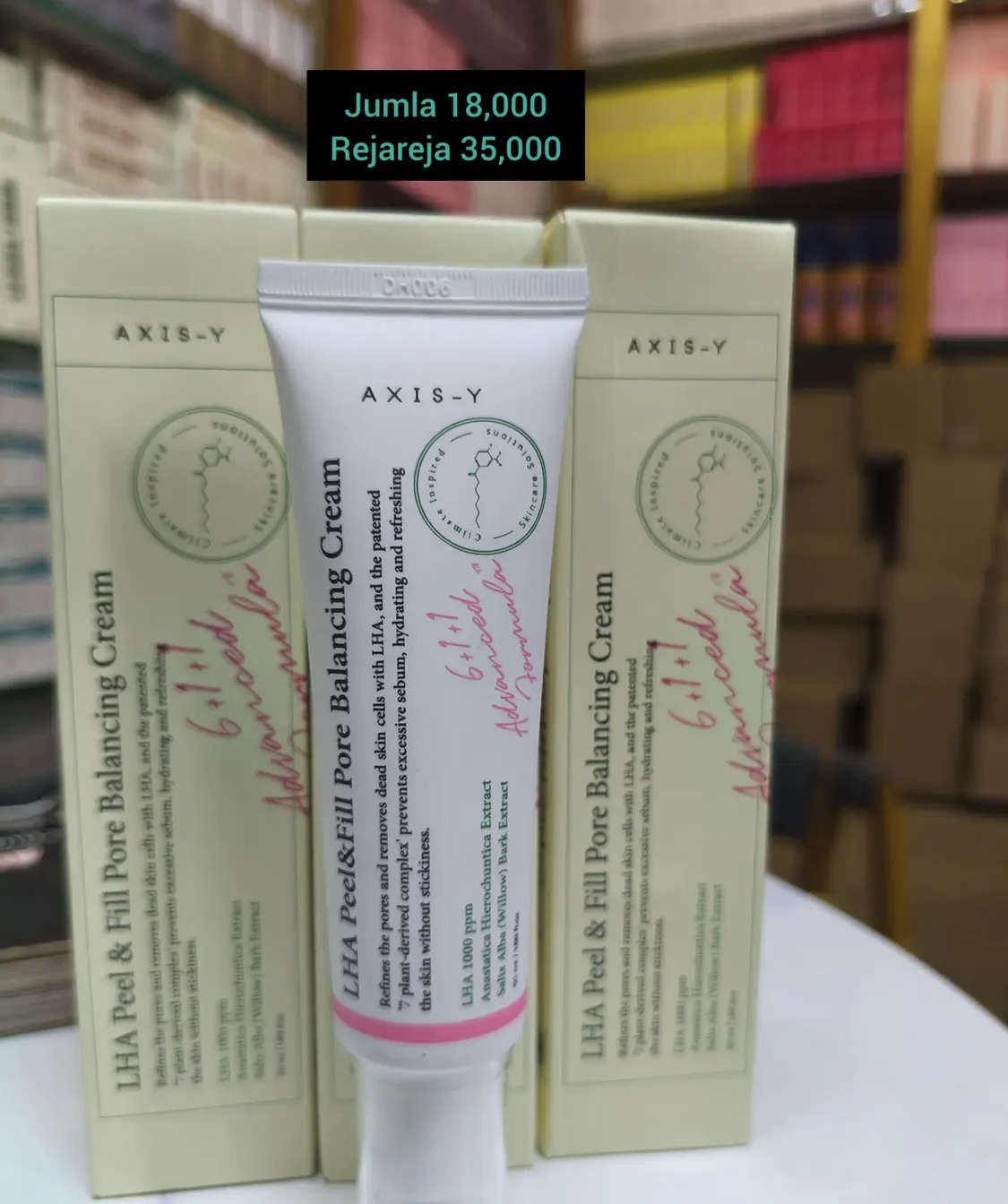 Axis y lha peel and fill peel cream