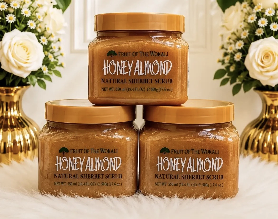 honey almond scrub