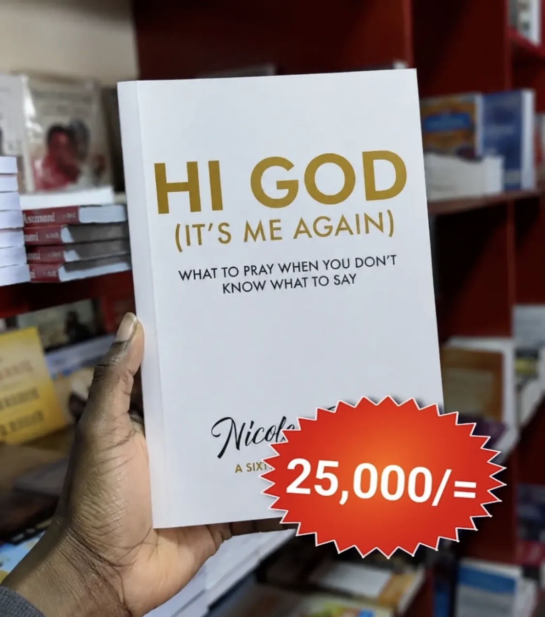 Hi God itβs me again