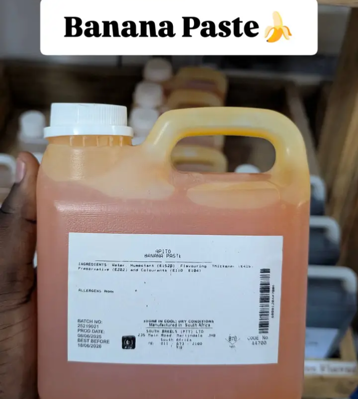 Banana paste
