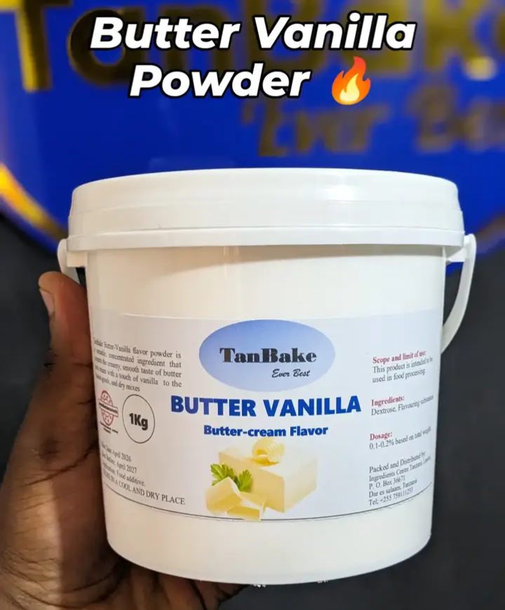 Butter vanilla powder