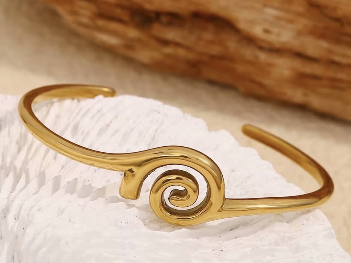 spiral bracelet