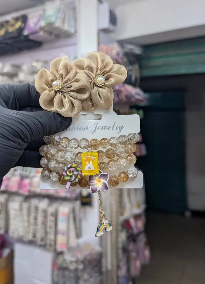 Flower earrings