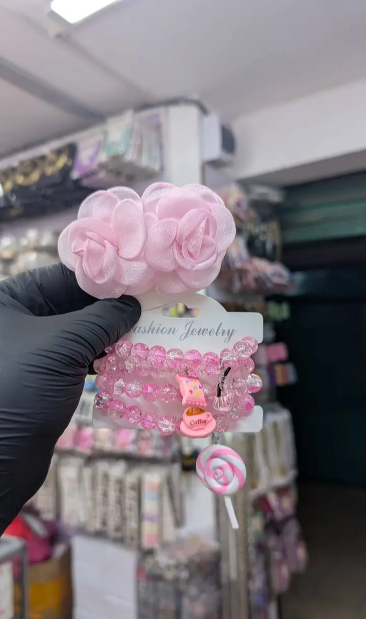 Flower earrings