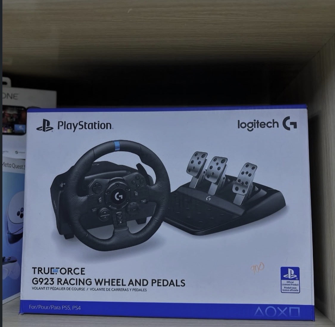 Logitech racing wheel