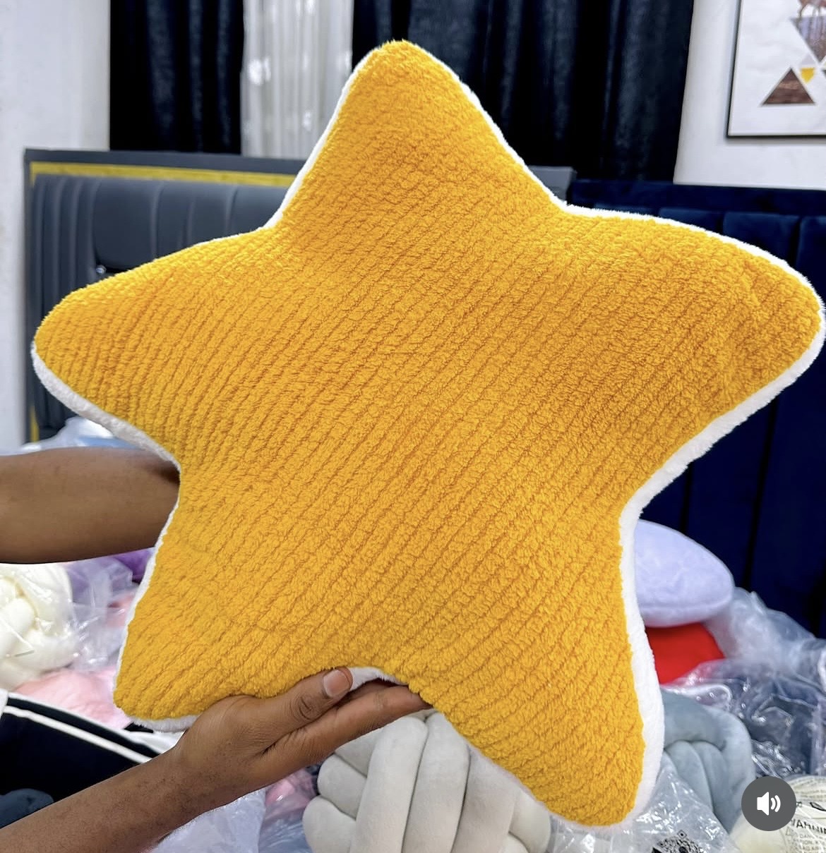 star pillow