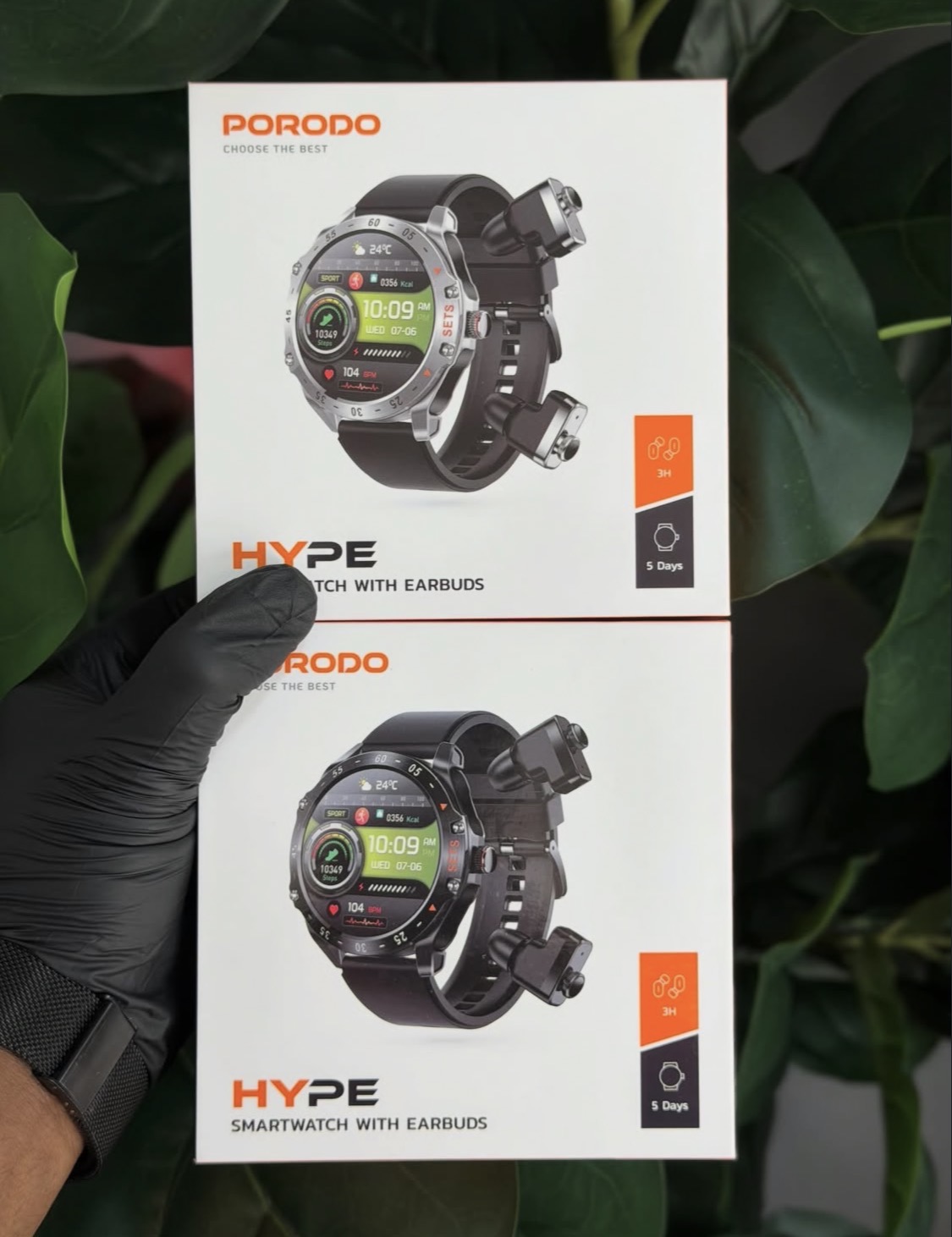 Porodo hype buds smartwatch