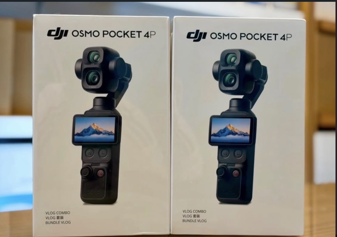 DJI Osmo pocket 4p Vlog