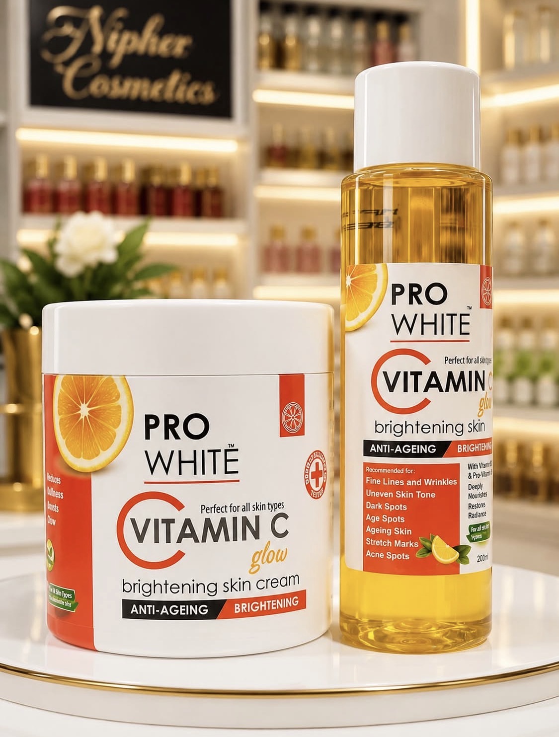 Pro whitening vitamin C