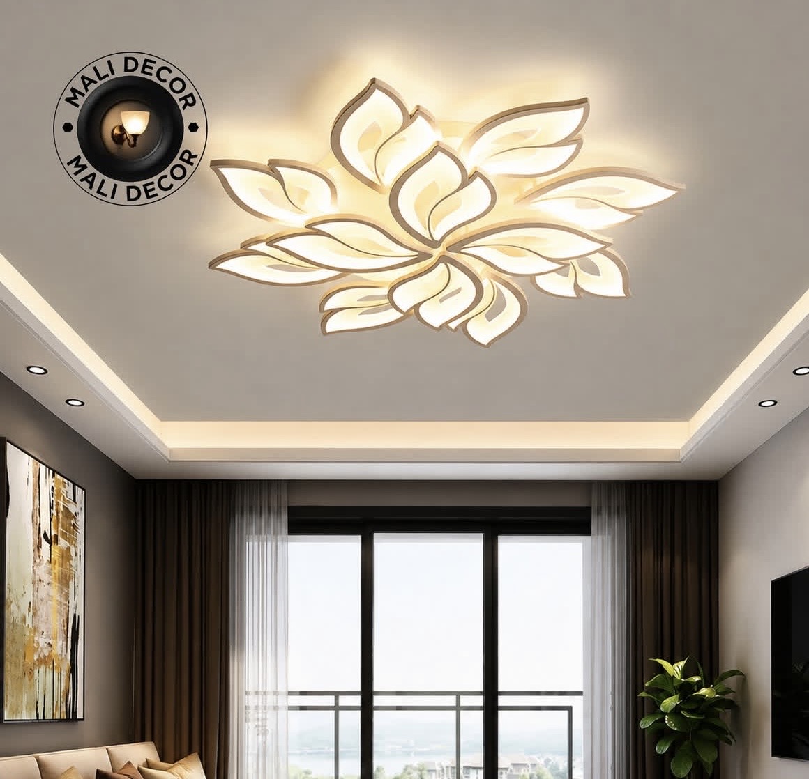 flowe chandelier