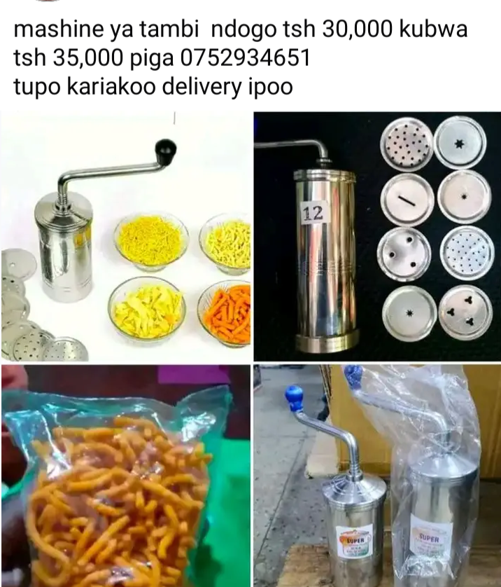 Machine ya tambi